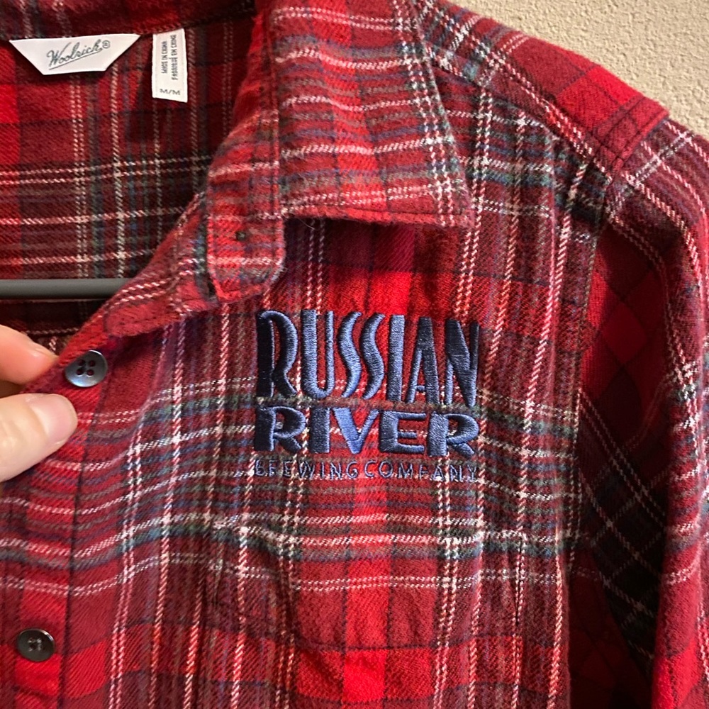 Russian River brewery flannel